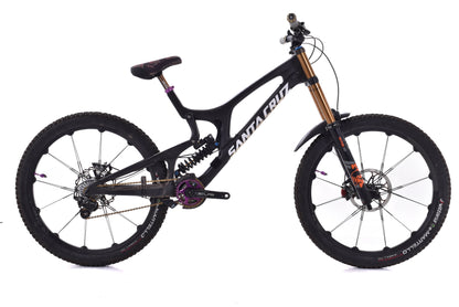 USED 2018 Santa Cruz V10 CC XXL Custom Carbon 27.5 Downhill Freeride Mountain Bike Shimano Saint Zee