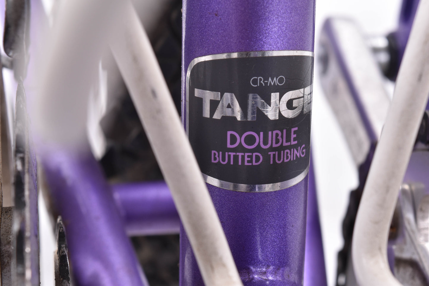 USED 1994 Santana Rio 22"/20" ATB Tandem Bike Purple Tange Chromoly Steel