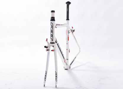 USED Felt Z100 58cm Aluminum Road Bike Frame w/ Carbon Fork