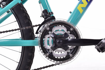 USED Nishiki Pueblo 24" Kids Mountain Bike Purple Turquoise