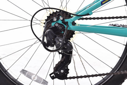 USED Nishiki Pueblo 24" Kids Mountain Bike Purple Turquoise