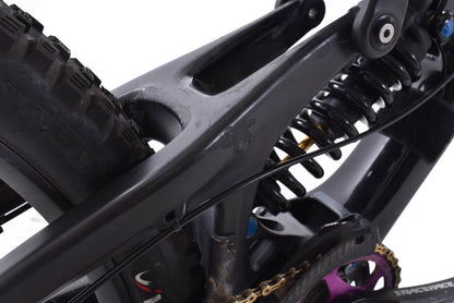 USED 2018 Santa Cruz V10 CC XXL Custom Carbon 27.5 Downhill Freeride Mountain Bike Shimano Saint Zee
