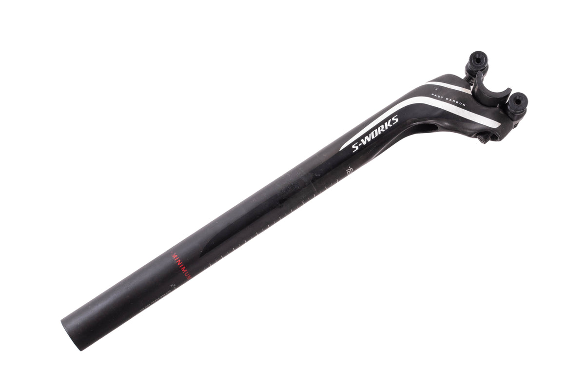 USED Specialized S-Works 350x27.2mm Carbon Seatpost 30mm Offset