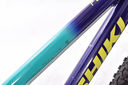 USED Nishiki Pueblo 24" Kids Mountain Bike Purple Turquoise