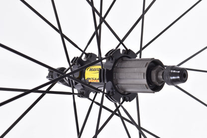 USED Mavic Aksium Race 700C Alloy Road Wheelset Rim Brake Quick Release