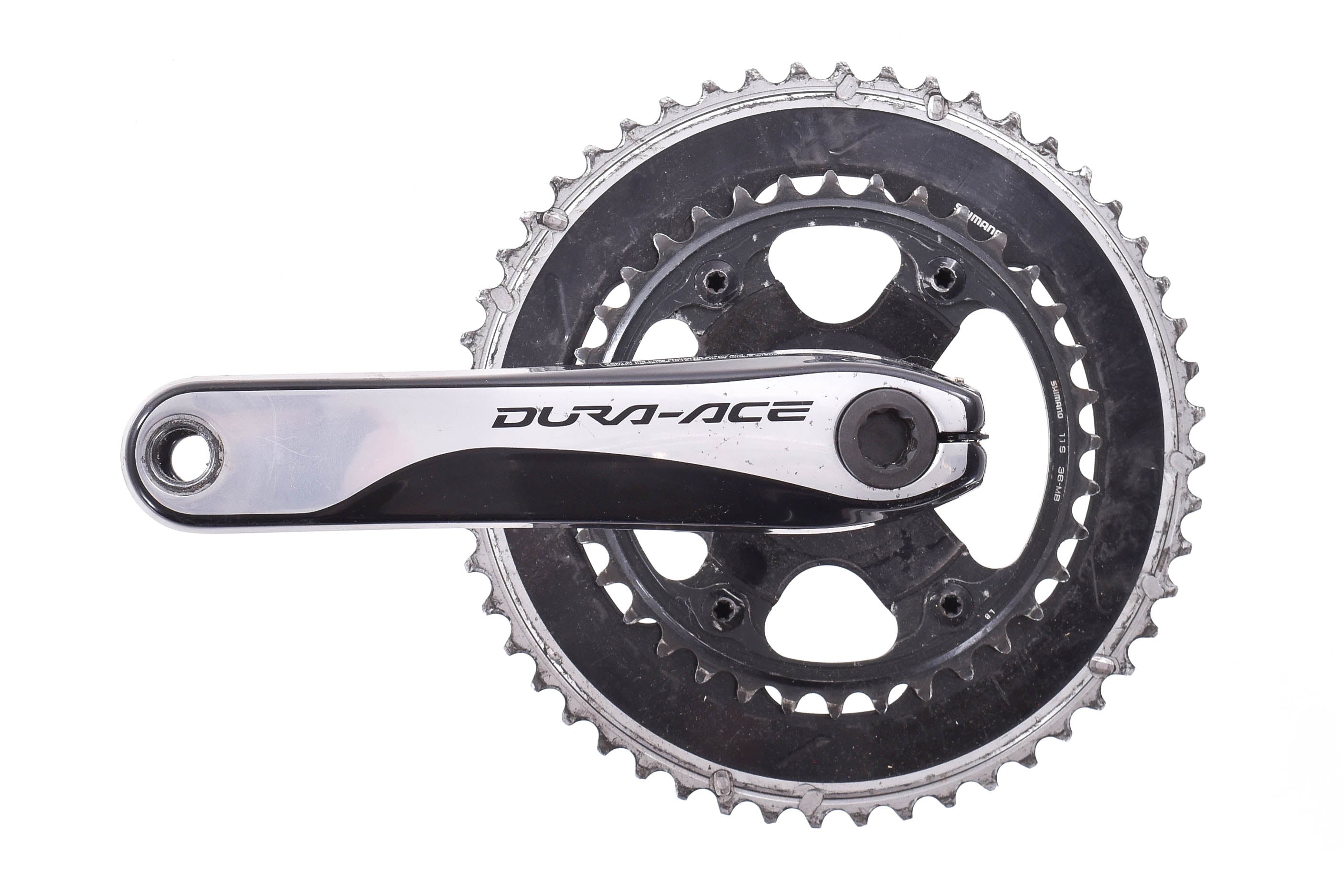 USED Shimano Dura Ace FC-9000 11 Speed 52/36t Crankset 175mm Hollowtech II