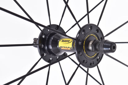 USED Mavic Aksium Race 700C Alloy Road Wheelset Rim Brake Quick Release