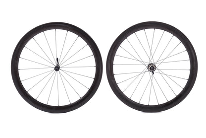 USED Mercury M5 50mm 700C Carbon Road Wheelset Quick Release Rim Brake Clincher