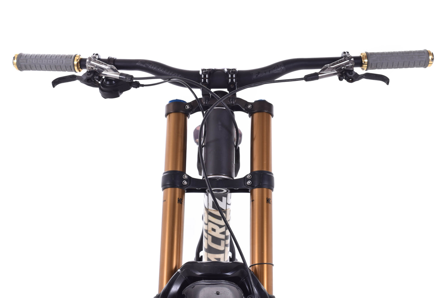USED 2018 Santa Cruz V10 CC XXL Custom Carbon 27.5 Downhill Freeride Mountain Bike Shimano Saint Zee