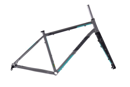 USED Finna Explorer Steel Gravel Adventure Frame Reynolds 853 Medium Thru Axle Flat Mount