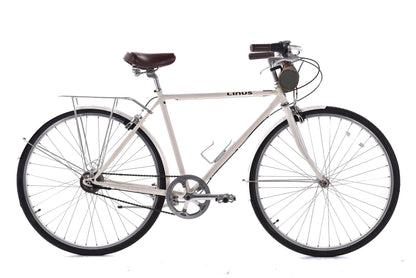 USED Linus Roadster 8 Steel Cruiser Townie White