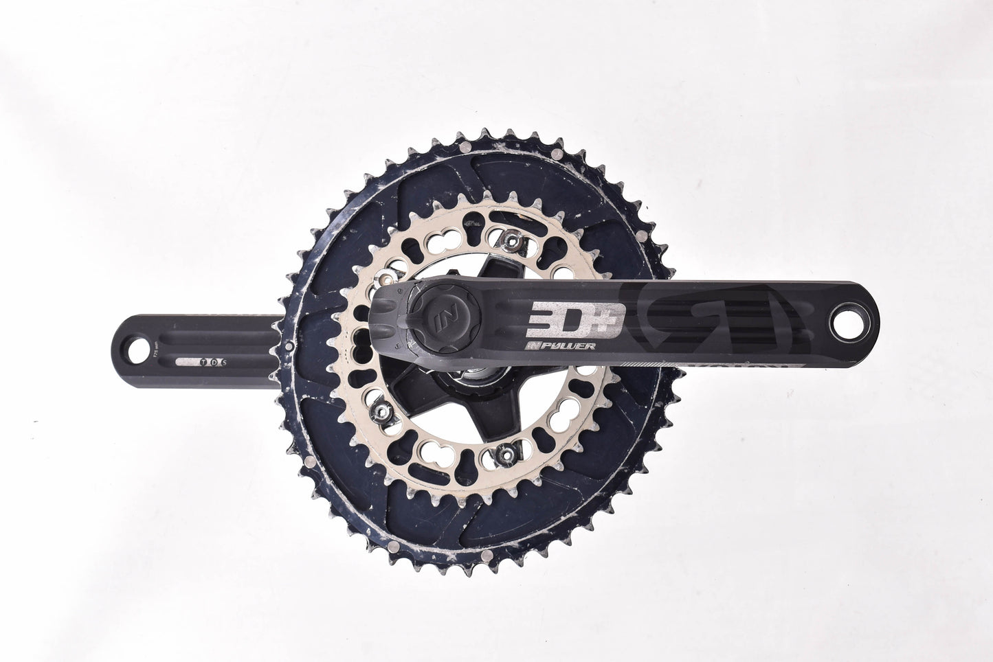 USED Rotor 3D+ 175mm Crankset 110mm BCD 52/36T 30mm spindle