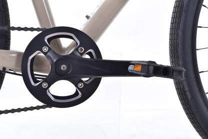 USED Cannondale Treadwell 3 Small Fitness Hybrid/Commuter Bike 1x7 speed Aluminum Tan