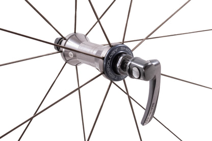 USED Shimano Ultegra RS Eighty Carbon/Alloy Wheelset WH-RS80-C24-CL Rim Brake 8/9/10 Speed HG