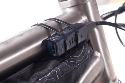 USED Solace Cycles OM-2P Med Titanium Pinion 18 Gearbox Gates Belt Drive Mountain Touring Bike