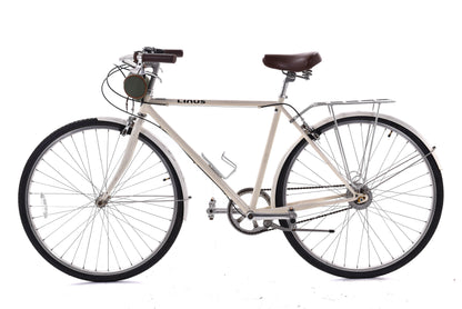 USED Linus Roadster 8 Steel Cruiser Townie White