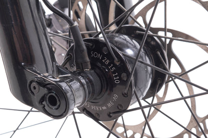 USED Solace Cycles OM-2P Med Titanium Pinion 18 Gearbox Gates Belt Drive Mountain Touring Bike