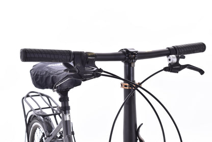 USED 2016 Giant ExpressWay Folding Bike Charcoal / Orange 8 speed