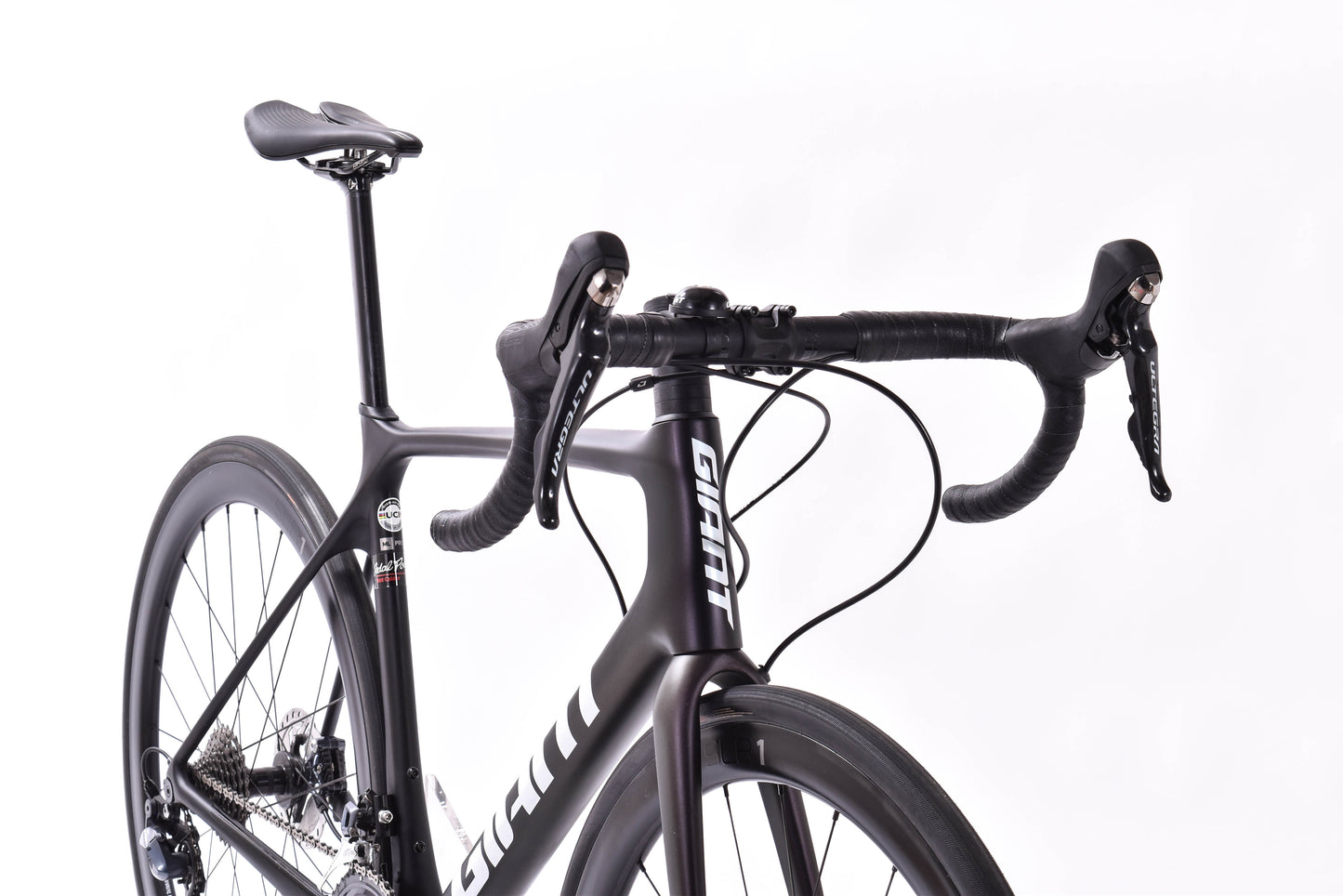 USED 2021 Giant TCR Advanced Pro 1 Disc M/L Carbon Road Bike Ultegra 2x11 Power Meter