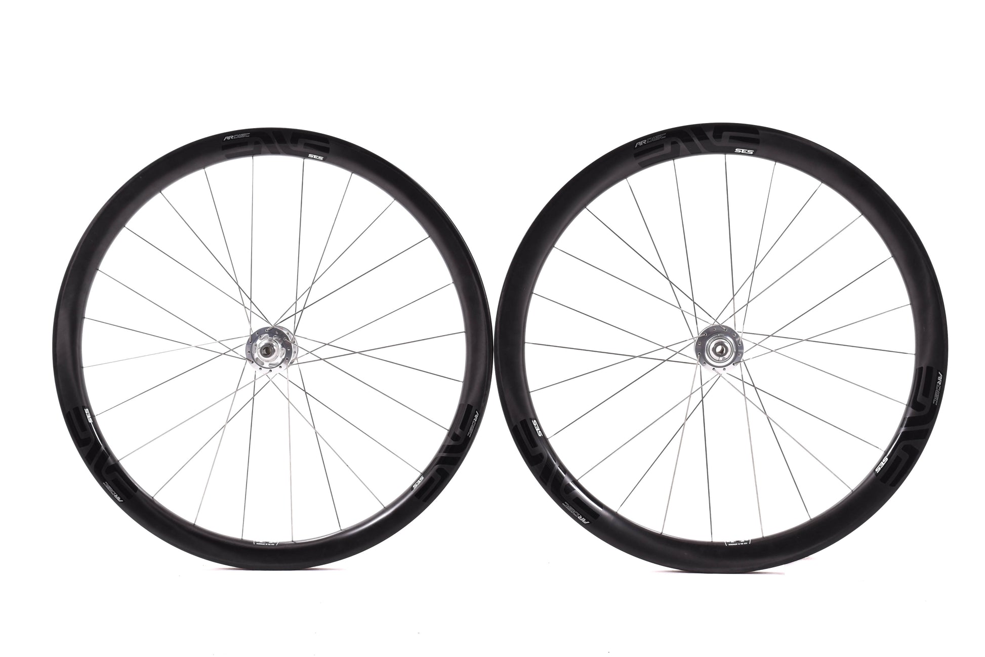 NEW take off ENVE SES AR Disc 700C Carbon Wheelset w/ Silver Chris
