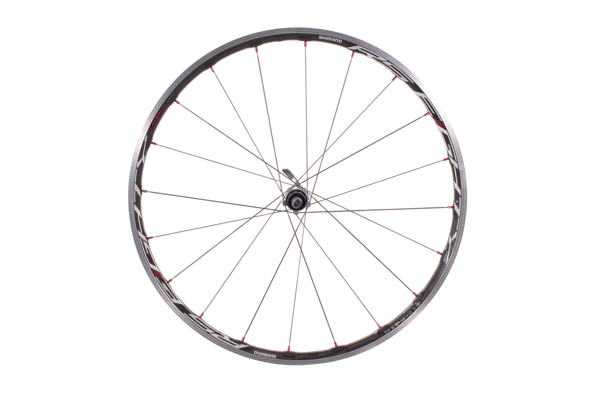 USED Shimano Ultegra RS Eighty Carbon/Alloy Wheelset WH-RS80-C24-CL Rim Brake 8/9/10 Speed HG