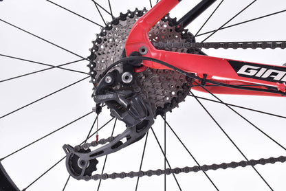 USED Giant Fathom Aluminum Hardtail Mountain Bike Large Red Black 29"