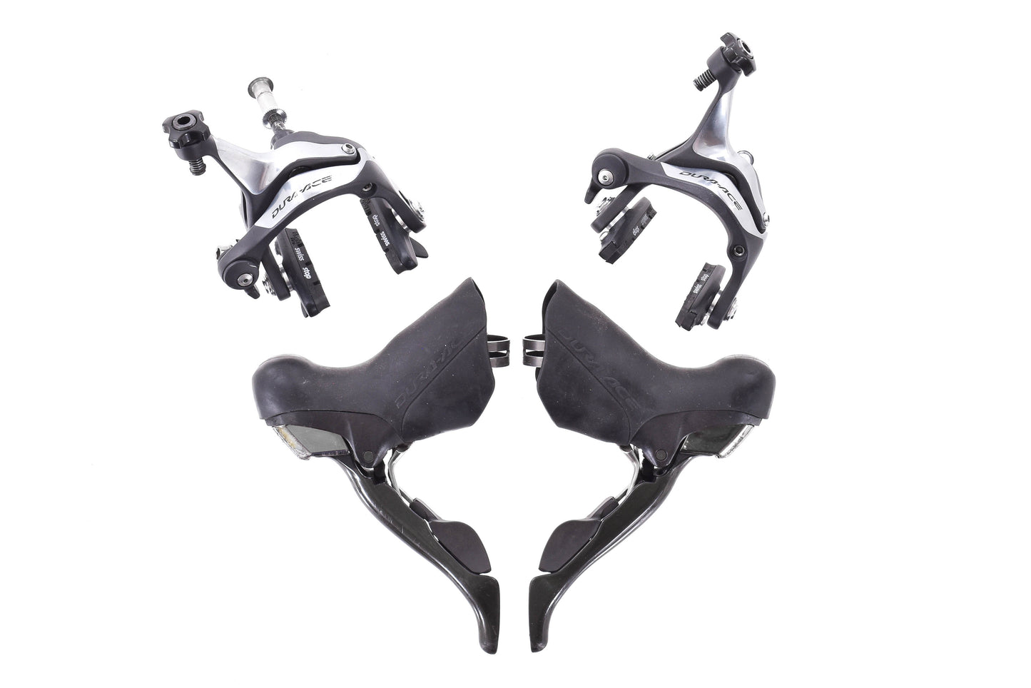 dura ace 7900 pedals USED Shimano Dura Ace ST-7900 2x10 speed Shifters + BR-7900 Rim Brakes