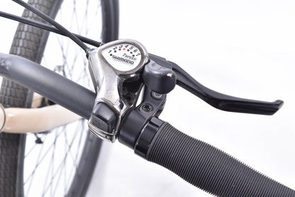 USED Cannondale Treadwell 3 Small Fitness Hybrid/Commuter Bike 1x7 speed Aluminum Tan