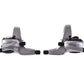 USED Shimano Deore XT ST-M760 3x9 speed Dual Control Flat Bar Brake / Shift Lever STI