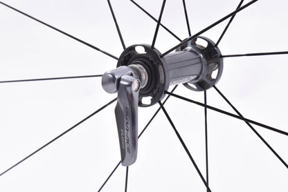 USED Shimano Dura-Ace 9000 C24 Carbon Road Wheelset WH-9000 HG11 Rim Brake Clincher