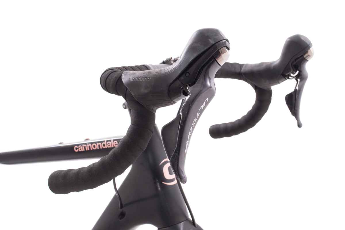USED 2020 Cannondale Topstone Carbon Women's Ultegra RX 2 Medium Gravel Bike Shimano Ultegra 2x11 speed Black