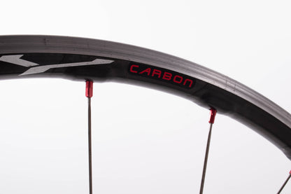 USED Shimano Ultegra RS Eighty Carbon/Alloy Wheelset WH-RS80-C24-CL Rim Brake 8/9/10 Speed HG