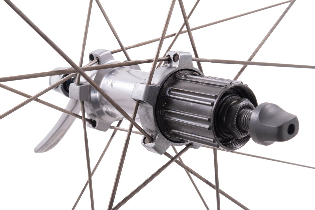 USED Shimano Ultegra RS Eighty Carbon/Alloy Wheelset WH-RS80-C24-CL Rim Brake 8/9/10 Speed HG
