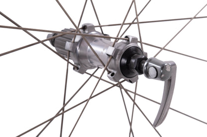 USED Shimano Ultegra RS Eighty Carbon/Alloy Wheelset WH-RS80-C24-CL Rim Brake 8/9/10 Speed HG