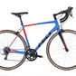 USED 2017 Felt FR60 Road Bike 56cm Shimano Claris 2x8 speed Aluminum Frame Carbon Fork Blue/Red
