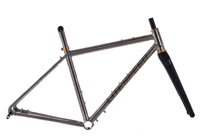 USED Litespeed Arenberg Titanium Disc Brake Endurance Road Frameset Small w/ Carbon Fork, Wolf Tooth Headset and Seatpost