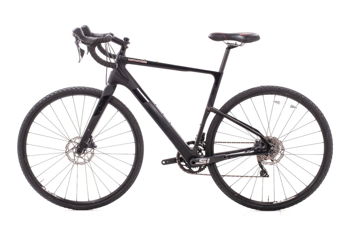 USED 2020 Cannondale Topstone Carbon Women's Ultegra RX 2 Medium Gravel Bike Shimano Ultegra 2x11 speed Black
