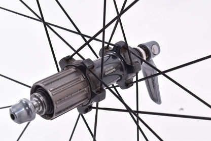 USED Shimano Dura-Ace 9000 C24 Carbon Road Wheelset WH-9000 HG11 Rim Brake Clincher