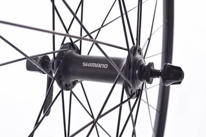 USED Alex Rims DC19 Double Wall 700C QR x 100mm [F] 135mm [R} Rim Brake Shimano HG 10 speed Wheelset