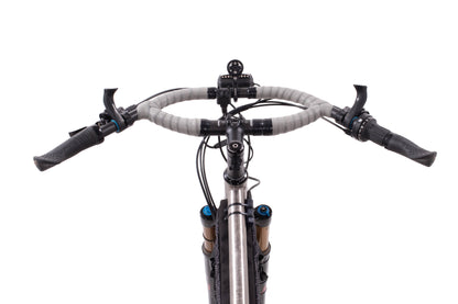 USED Solace Cycles OM-2P Med Titanium Pinion 18 Gearbox Gates Belt Drive Mountain Touring Bike