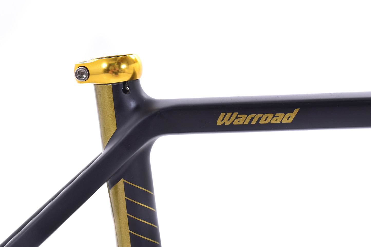 USED Salsa Warroad Carbon All-Road Gravel Bike Frame 57.5cm Black/Gold w/ Kogel BB
