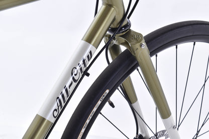 USED All-City Super Professional 49cm Apex 1x11 speed Drop Bar Steel Urban Cross Bike Flash Basil Green