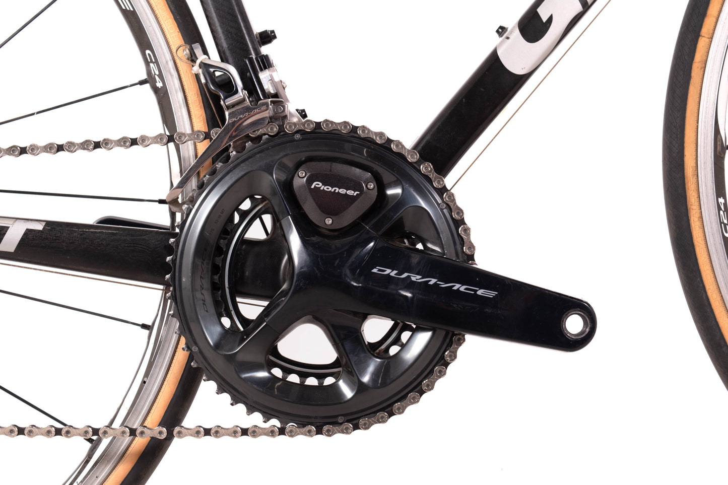 USED 2011 Giant TCR Advanced SL 2 M/L Carbon Road Bike Shimano Dura-Ace 2x11 with ISP, Pioneer Power Meter