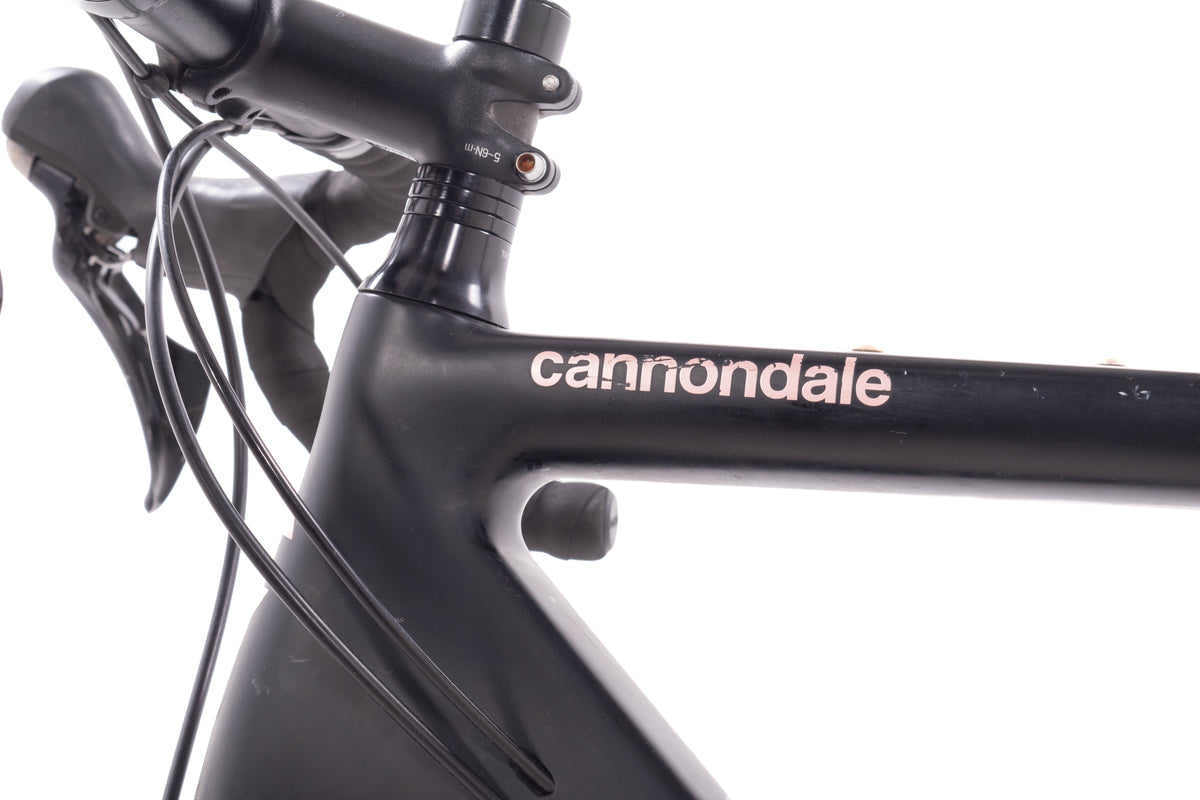 USED 2020 Cannondale Topstone Carbon Women's Ultegra RX 2 Medium Gravel Bike Shimano Ultegra 2x11 speed Black