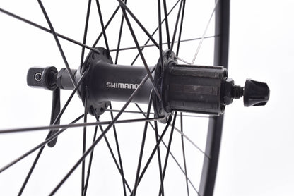 USED Alex Rims DC19 Double Wall 700C QR x 100mm [F] 135mm [R} Rim Brake Shimano HG 10 speed Wheelset