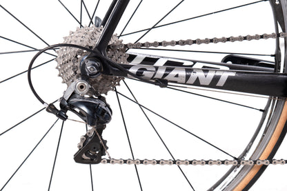 USED 2011 Giant TCR Advanced SL 2 M/L Carbon Road Bike Shimano Dura-Ace 2x11 with ISP, Pioneer Power Meter