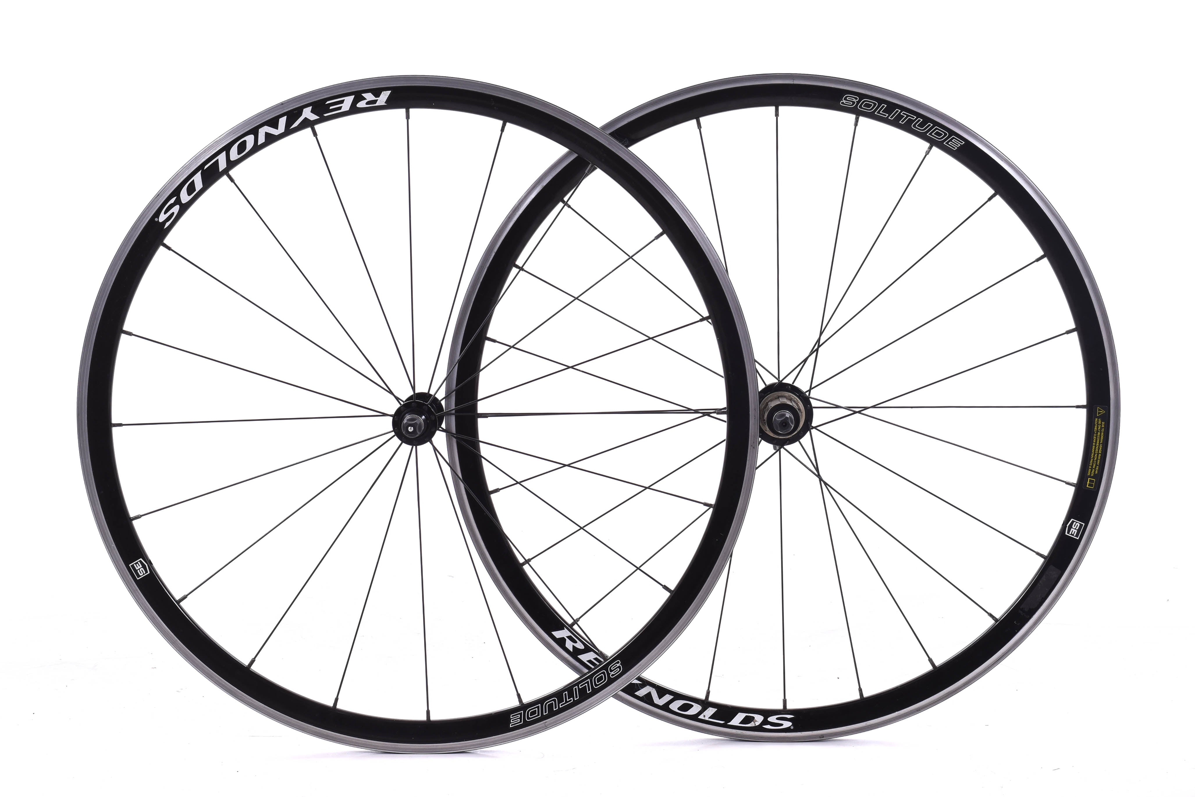 USED Reynolds Solitude 700C Alloy Clincher Quick Release Rim Brake whe ...