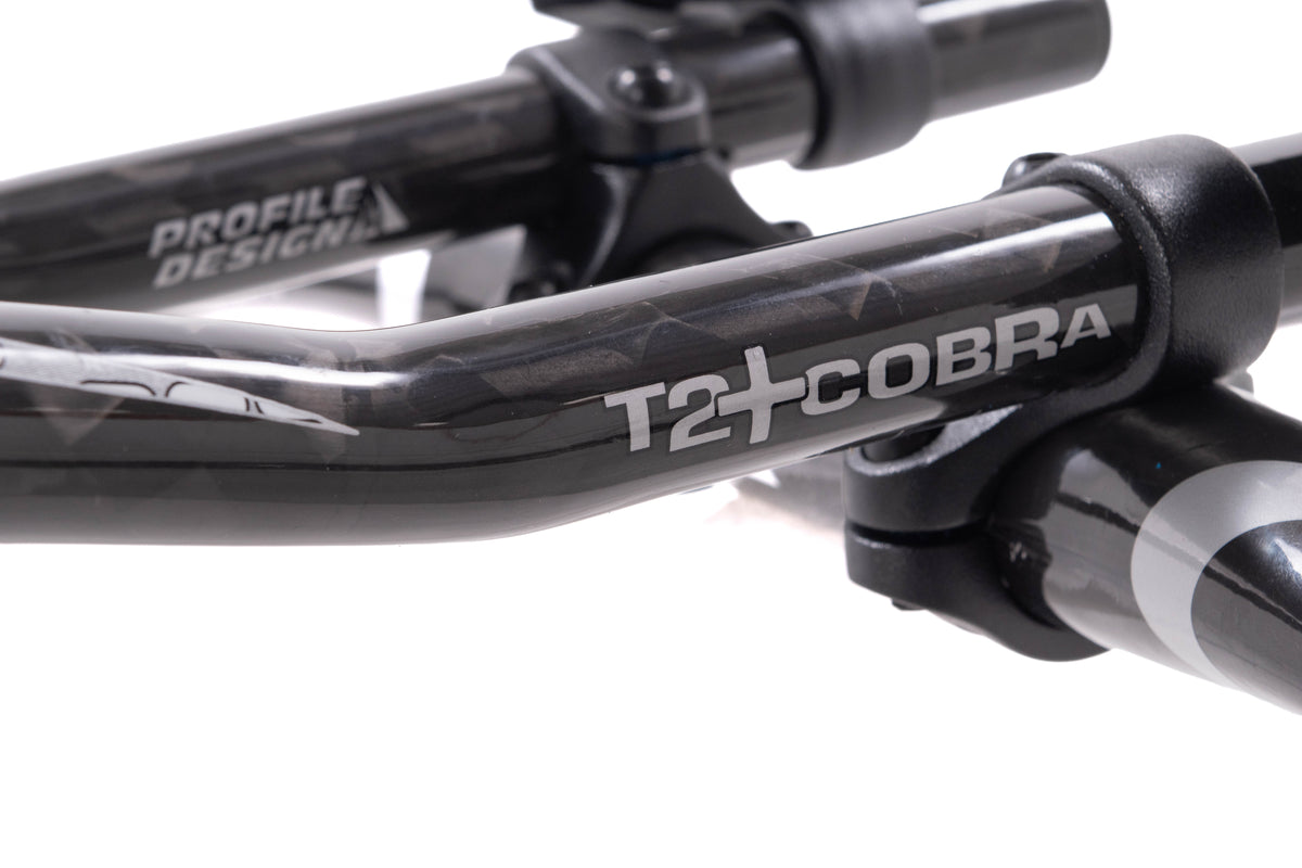 NEW TAKE OFF Profile Design Viper Wing TT Carbon 44cm Base Bar w/ T2+Cobra Aero Bars 31.8