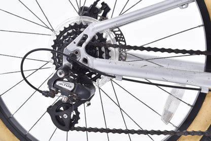 USED Vitus 24+ Alloy Kids Rigid Mountain Bike 1x7 speed Silver