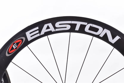 USED Easton EC90 TT 700C Carbon Tubular Wheelset Quick Release Rim Brake